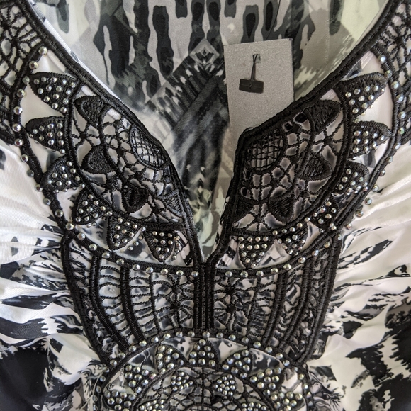 NWT!! APT 9 Front Studded Dress. - Picture 10 of 13